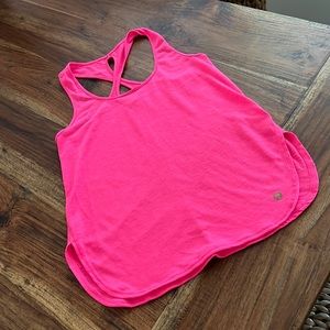 Lilly Pulitzer “Luxletic” Hot pink tank top